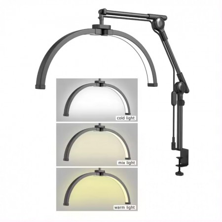 Безтіньова LED лампа Falcon Eyes F-550B, 30W, 3000K-6500K, чорна