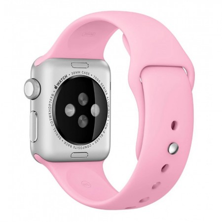 Спортивный ремешок для Apple Watch 38/40/41 мм, Light Pink