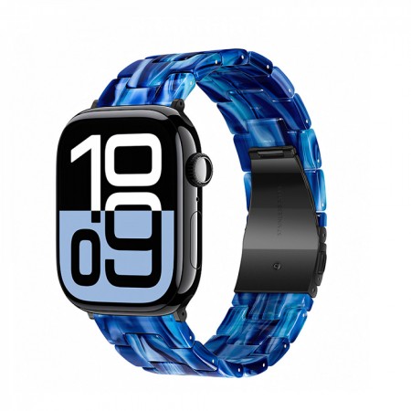 Ремешок Hoco WA36 для Apple Watch 42/44/45/49 мм синий пластик