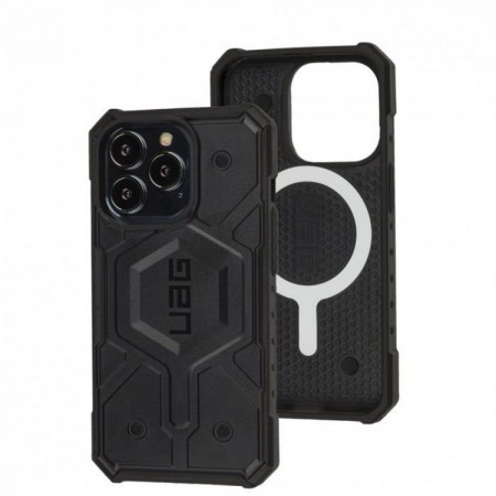 Захисний чохол UAG Adventure для iPhone 13 Pro Max 6.7", чорний, магнітний, посилена захист