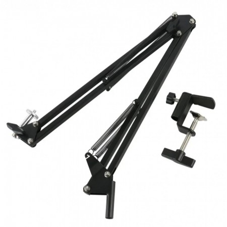 Штатив консольный кронштейн Veron, алюминиевый стержень 1/4 зуба, круглая лепешка, двойное металлическое седло