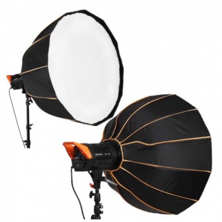 Софтбокс 65 см Veron швидкознімний параболічний зонт, софтбокс для професійної зйомки