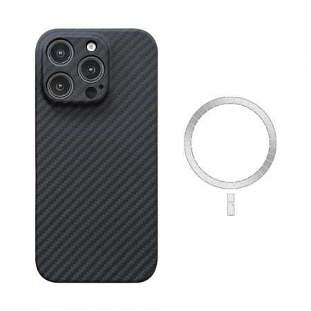 Захисний чохол для iPhone 16 Pro Max Baseus Kevlar з MagSafe, чорний