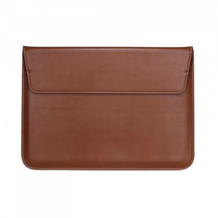 Чохол-конверт no brand PU Sleeve Case для MacBook 15'' коричневий, штучна шкіра