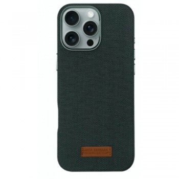 Захисний чохол для iPhone 16 Pro Max Polo Leonard Leather Case, сірий