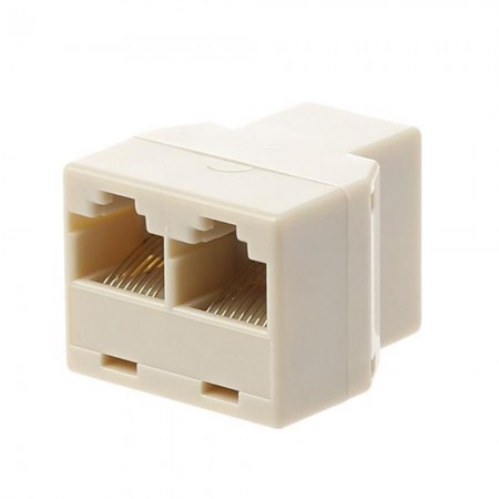 Адаптер LAN RJ45 no brand CAT5 разветвитель 1 на 2 порта