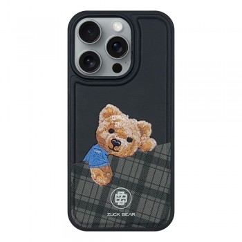 Шкіряний чохол Polo для iPhone 16 Pro з MagSafe, чорний