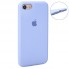 Захисний чохол для iPhone 7/8/SE 2020  Silicone Case, бузковий