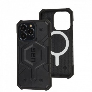 Чохол UAG Adventure Magnetic для iPhone 17 чорний, ударостійкий, MagSafe