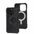 Чехол UAG Adventure Magnetic для iPhone 17 черный, ударопрочный, MagSafe