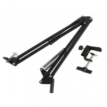 Штатив консольний кронштейн C Type 36 см, алюмінієвий, з 1/4 зубом і круглою лепешкою Штатив консольний кронштейн C Type 36 см, алюмінієвий, з 1/4 зубом і круглою лепешкою