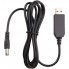 Кабель живлення для роутера USB-DC Davin DS08, перетворювач 5V в 12V
