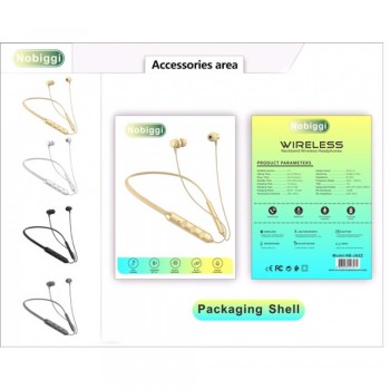 Bluetooth навушники Nobiggi NB-Jazz, стерео, з тривалим часом роботи