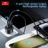 Автомобільний зарядний пристрій Earldom ES-CC35 2.4A 1USB 2 Type-C