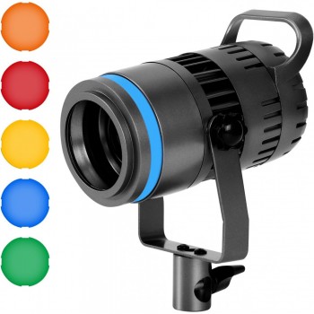 Лампа відеосвіт Veron P60S, яскравість 60W, температурний діапазон 3200K-5600K, регульована потужність