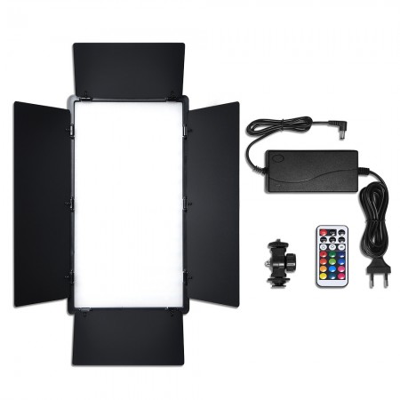 Лампа видеосвет LED U800E Veron RGB 29x17 см, 960 Lights, 3200K-6500K, с пультом управления