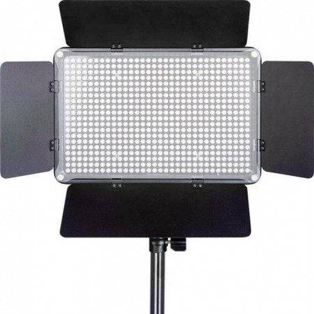 Лампа видеосвет LED Veron U600E, RGB, 21х12 cm, 480 Lights, 3200K-5500K, Remote