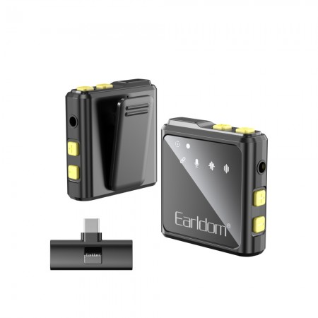 Бездротовий мікрофон для телефону USB C Earldom ET-MC10C