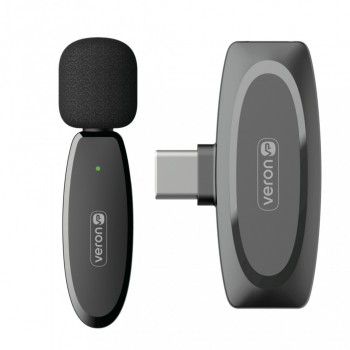 Беспровідний петличний мікрофон для телефона Veron USB-C AP004-C