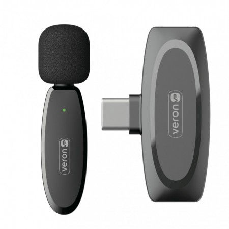 Беспровідний петличний мікрофон для телефона Veron USB-C AP004-C
