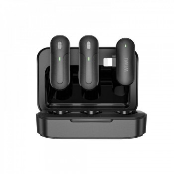 Бездротовий мікрофон для телефону Lightning Wiwu Wi-WM002 з цифровим шумозаглушенням, 360° HD звуком та підтримкою 99% моделей смартфонів