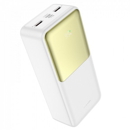 Портативное зарядное устройство Hoco J136B 30000 mAh 22.5W+PD20W, белое