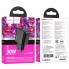 Зарядний пристрій для дому Hoco CS23A, 30W PD та QC3.0, чорний, євростандарт, вогнестійкий матеріал, вихід Type-C 30W і USB-A 18W, розміри 814428 мм, вага 48 г.