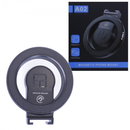 Автомобільний тримач A02, магнітний, на клейкій основі