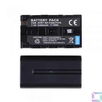 Акумулятор для відеосвітла F550/F570 7.4V 2400mAh 17.8Wh, Li-ion