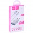 Сетеве зарядне устаткування Hoco C12 2.4A 2USB з Micro-каbleм (1м) - універсальне, компактне, для швидкої зарядки смартфонів та планшетів