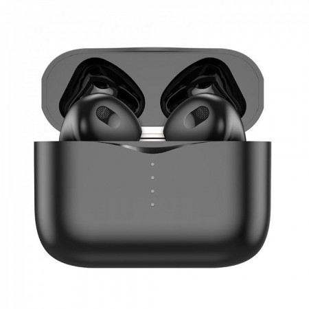 Bluetooth гарнітура TWS Hoco EW09 Soundman, чорна, динамічна, Bluetooth 5.1, сенсорне управління