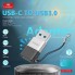 Адаптер перехідник USB A на USB C Earldom ET-OT75, підтримка швидкої зарядки та передачі даних, компактний та зручний у використанні