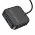 USB HUB Hoco HB31 Easy 4 USB 2.0, чорний