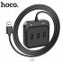 USB HUB Hoco HB31 Easy 4 USB 2.0, чорний
