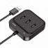 USB HUB Hoco HB31 Easy 4 USB 2.0, чорний