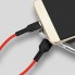 Кабель USB C Hoco U31, 1.2 м, 2.4A, нейлоновая обмотка, поддержка зарядки и передачи данных