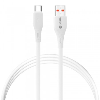 USB Type-C кабель Veron SC-X82, довжина 1м, 3A, білий