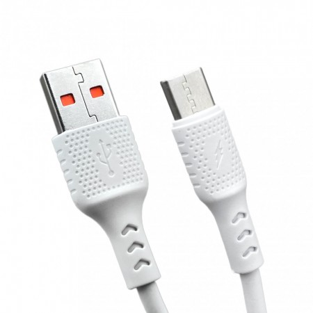 Кабель USB C 3A 1м Veron TC03, силіконовий, 12 Вт, корозійностійкі роз'єми