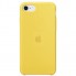 Чохол-накладка Silicone Case для Apple iPhone SE 2022/2020/8/7, Yellow (жовтий)