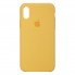 Силіконовий чохол Original Silicone Case для Apple iPhone X/XS Yellow