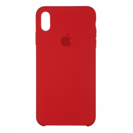 Силиконовый чехол-накладка ArmorStandart Original Solid Series для Apple iPhone XS/X, Red