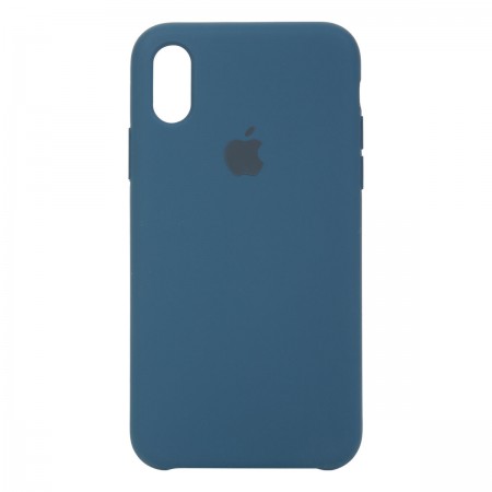 Силіконовий чохол Original Silicone Case для Apple iPhone X/XS Cosmos Blue