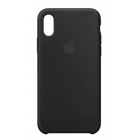 Чохол-накладка Silicone Case для Apple iPhone XS Max, Black (чорний)