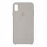 Чохол-накладка Solid Series для Apple iPhone XS Max, Stone (сірий)