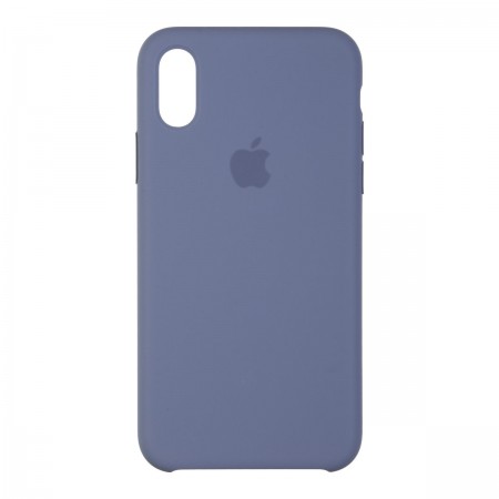 Чохол-накладка Solid Series для Apple iPhone XS Max, Lavender Grey (фіолетовий)