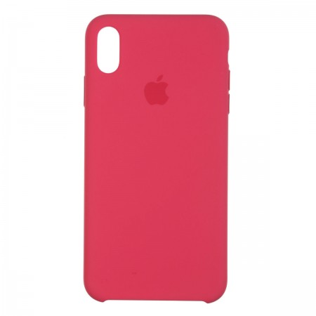 Чехол-накладка Solid Series для Apple iPhone XS Max, Hibiscus (розовый)