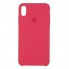 Чехол-накладка Solid Series для Apple iPhone XS Max, Hibiscus (розовый)