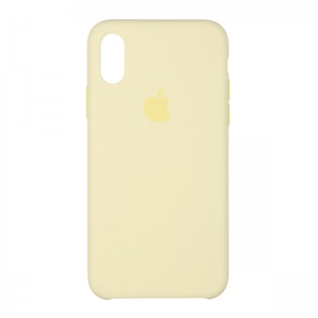 Чехол-накладка Solid Series для Apple iPhone XS Max, Mellow Yellow (желтый)