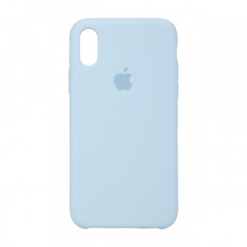 Силіконовий чохол Original Silicone Case для Apple iPhone X/XS Sky Blue Силіконовий чохол Original Silicone Case для Apple iPhone X/XS Sky Blue