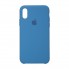 Чохол-накладка Silicone Case для Apple iPhone XS Max, Denim Blue (блакитний)